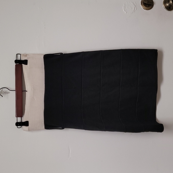 5/$25 Tube top size M black and white/cream dress Pre-owned - Picture 5 of 8